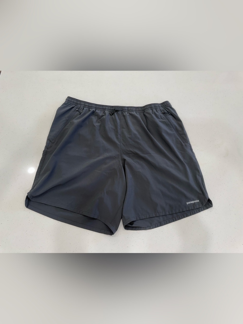 Patagonia Gray Grid Performance Shorts